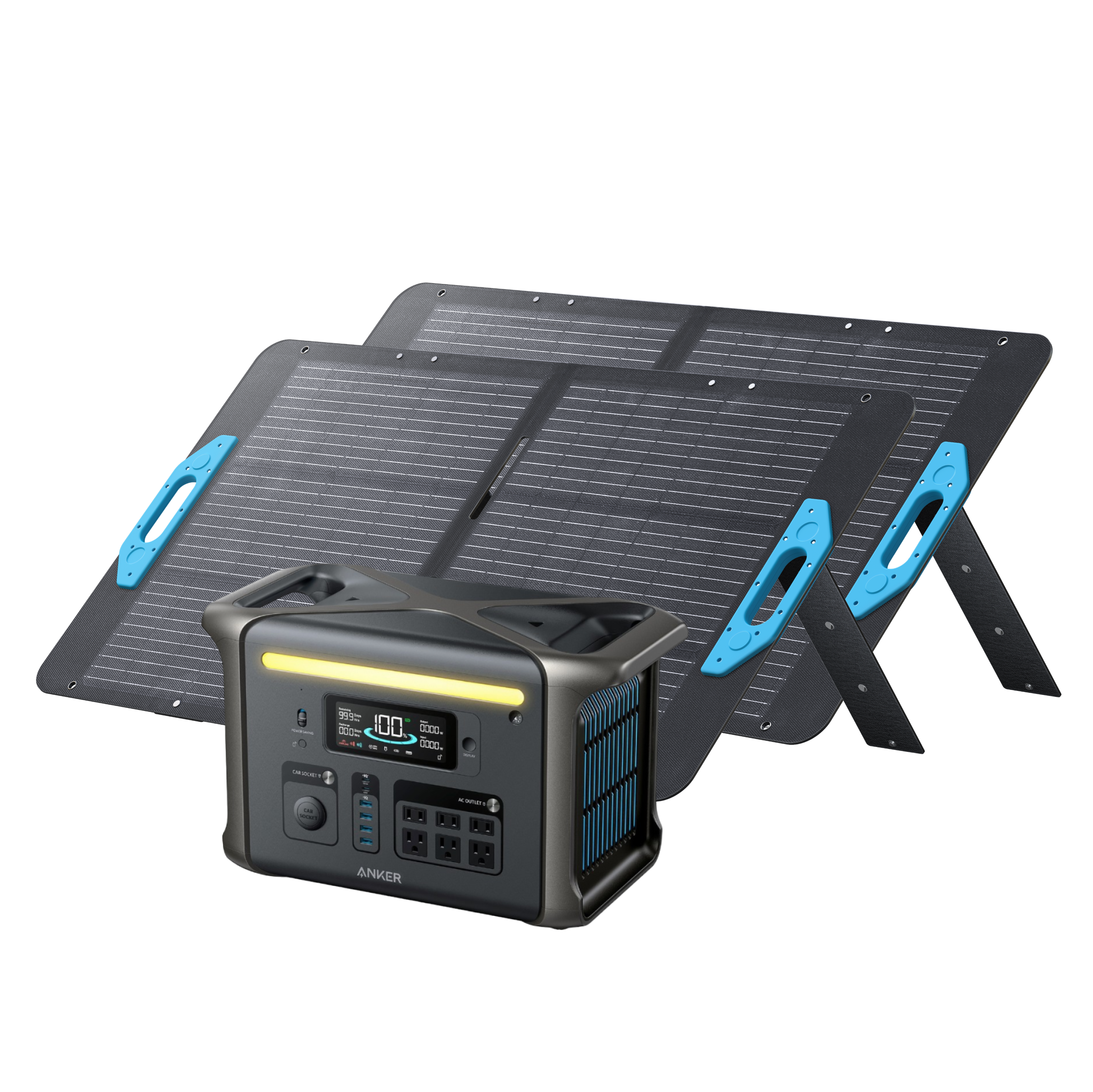 Anker SOLIX F1500 Solar Generator + 2100W Solar Panels image 0