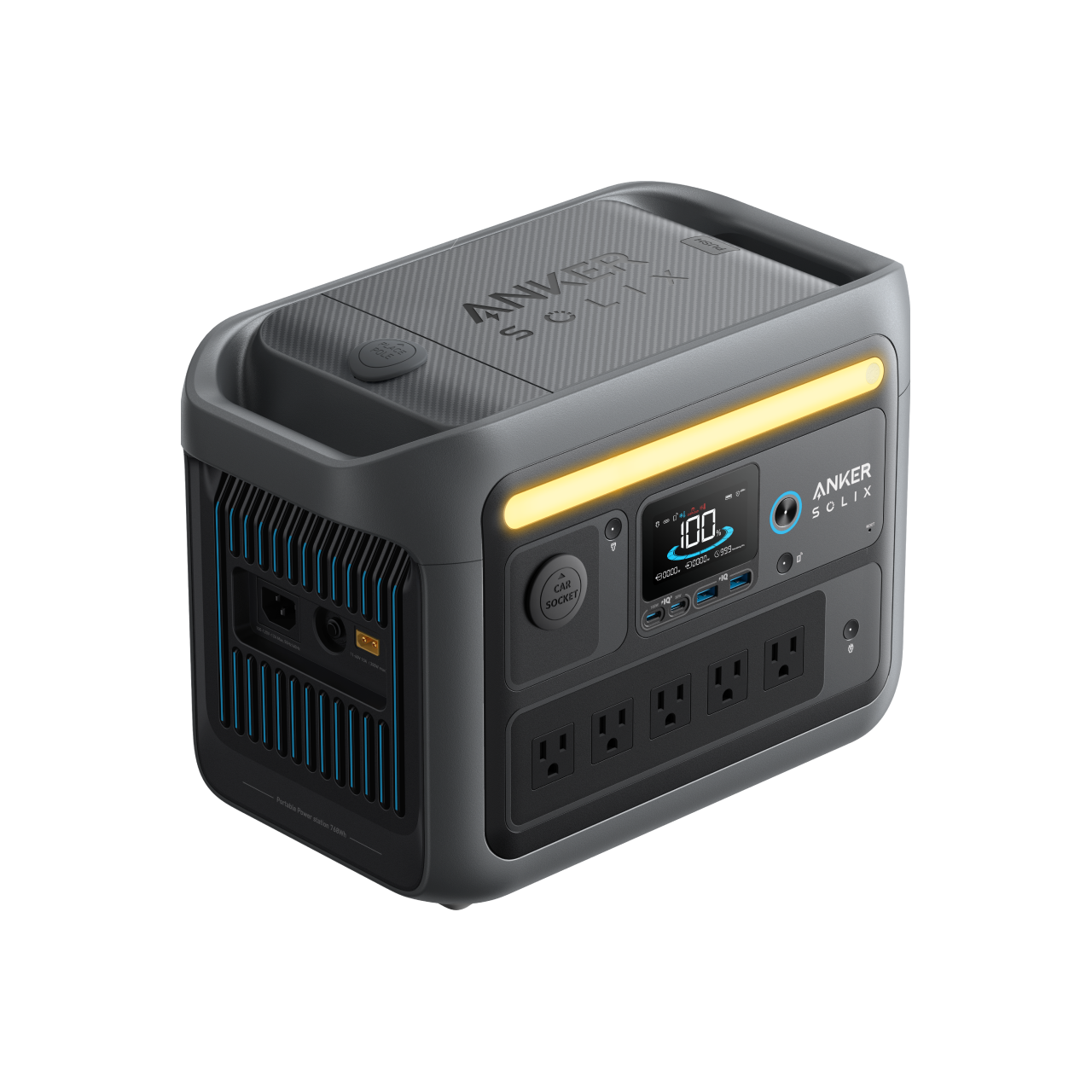 Anker SOLIX C800 Plus Solar Generator + 100W Solar Panel image 5