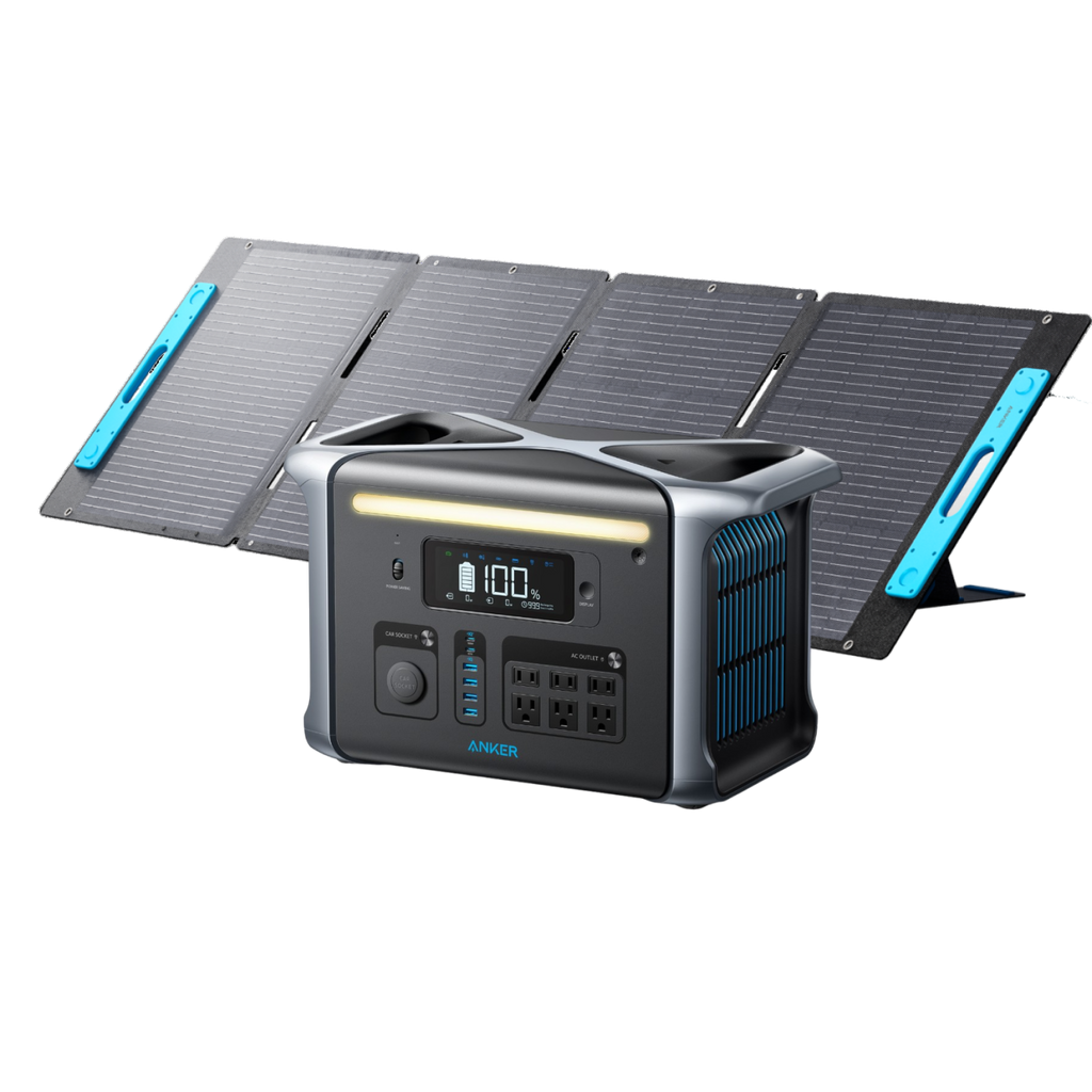 Anker SOLIX F1200 Solar Generator + 200W Solar Panel image 0