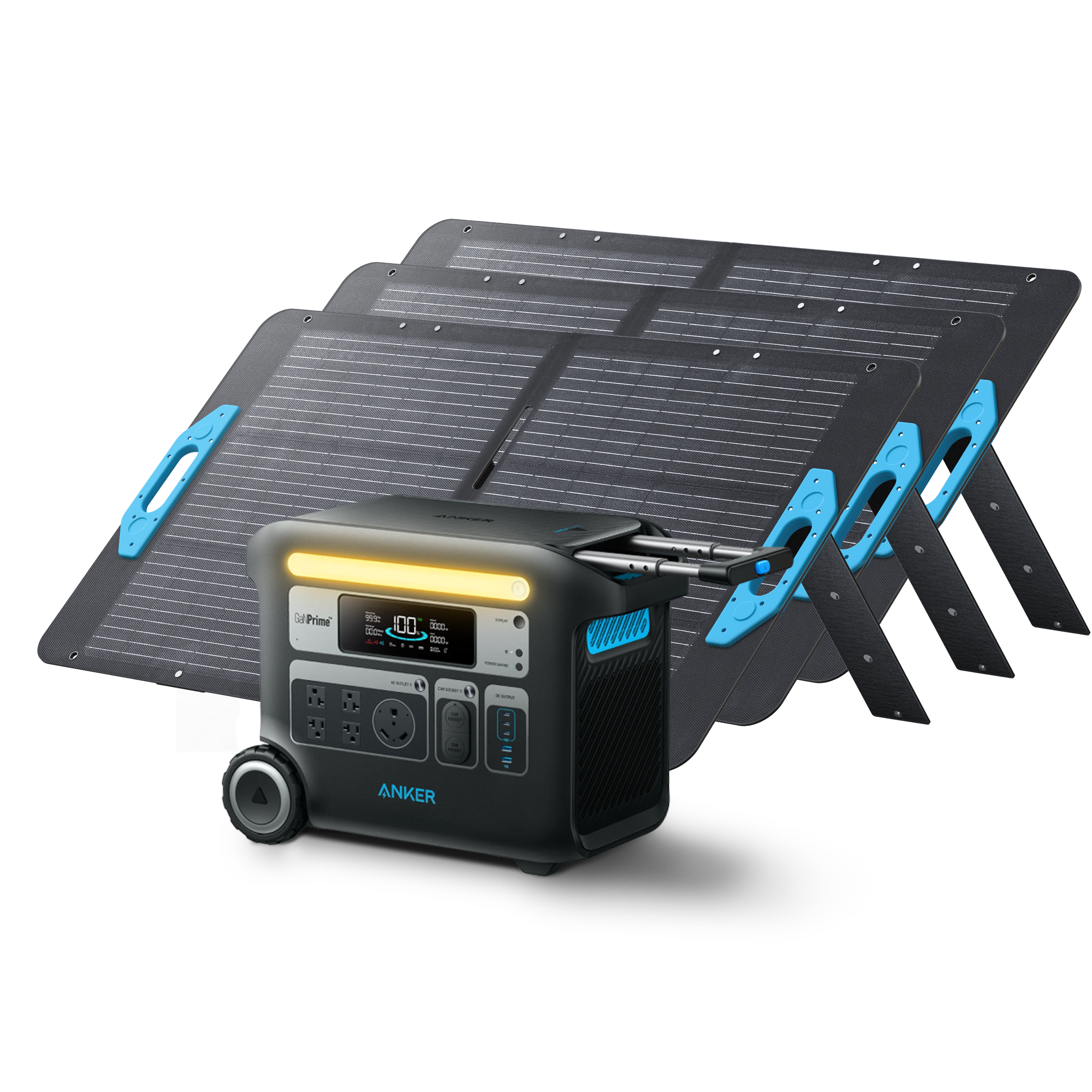 Anker SOLIX F2000 Solar Generator + 3100W Solar Panels image 0