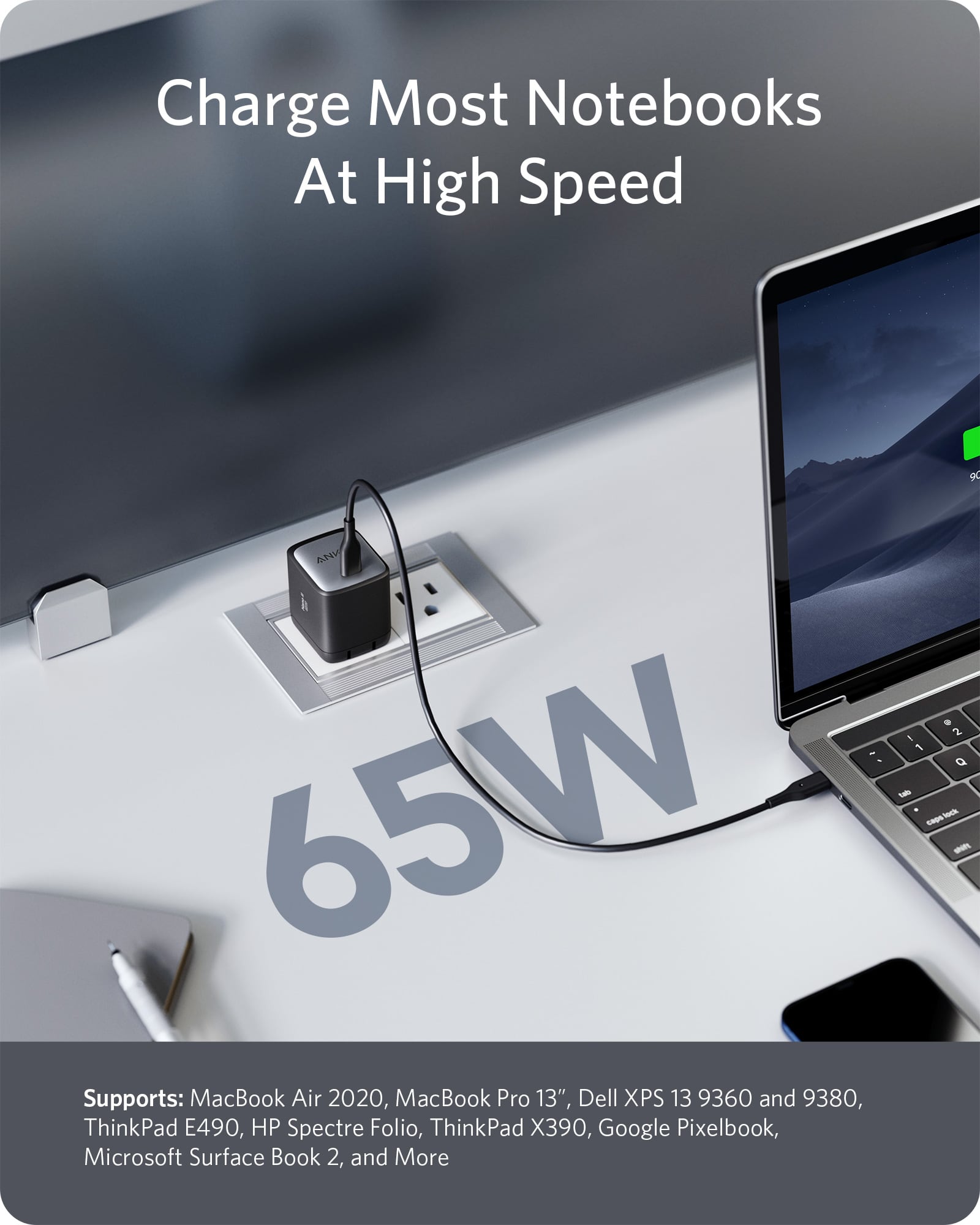 Anker 715 Charger (Nano II 65W) image 2
